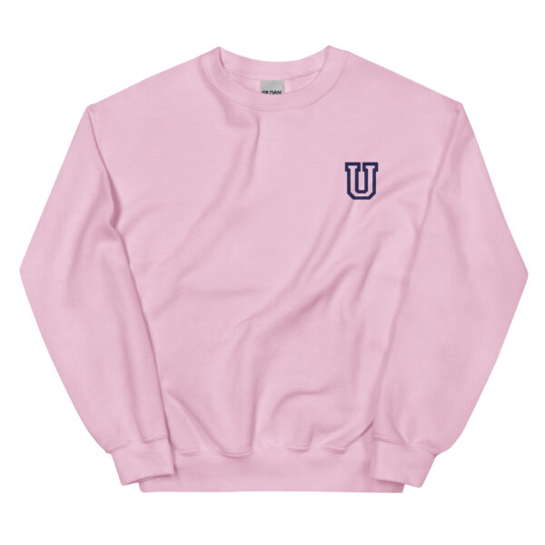 Personalized Sweatshirt with Embroidered Letter U